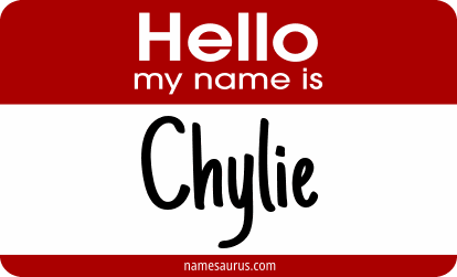 Hello my name is Chylie png download