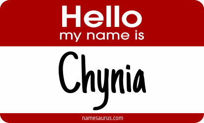 Hello my name is Chynia png download