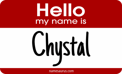 Hello my name is Chystal png download