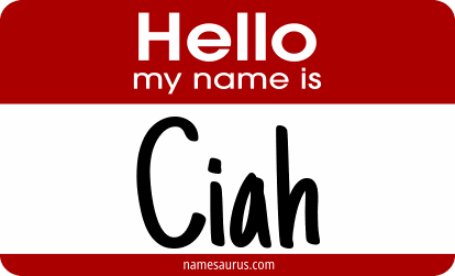 Hello my name is Ciah png download