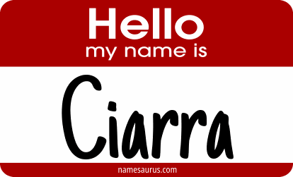 Hello my name is Ciarra png download