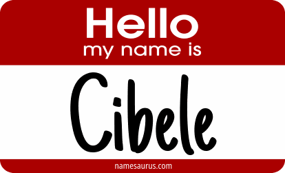 Hello my name is Cibele png download