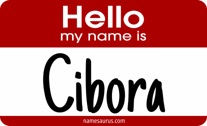 Hello my name is Cibora png download