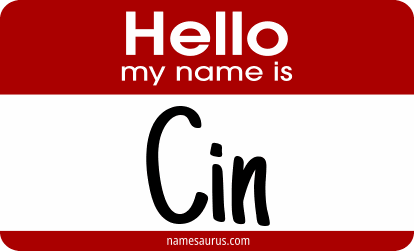 Hello my name is Cin png download