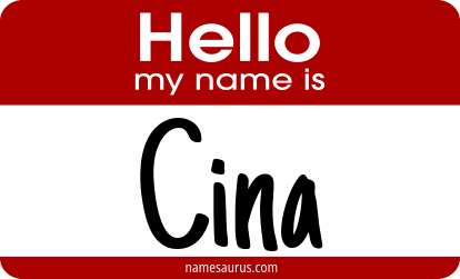 Hello my name is Cina png download