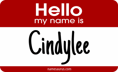 Hello my name is Cindylee png download