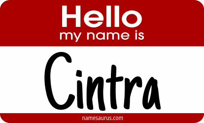 Hello my name is Cintra png download