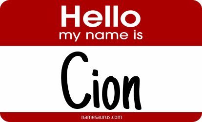 Hello my name is Cion png download