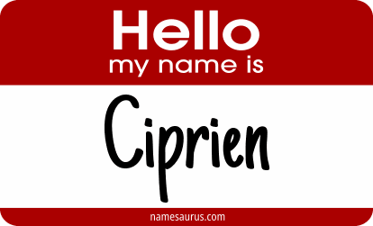 Hello my name is Ciprien png download