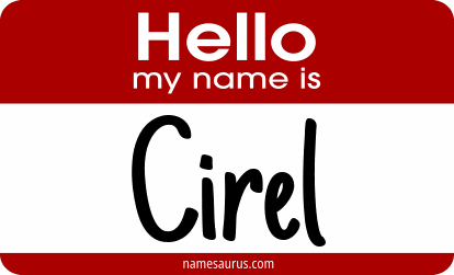 Hello my name is Cirel png download