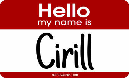 Hello my name is Cirill png download