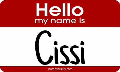 Hello my name is Cissi png download