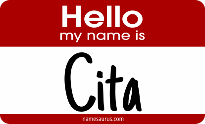 Hello my name is Cita png download