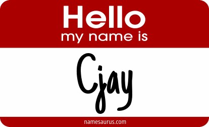 Hello my name is Cjay png download