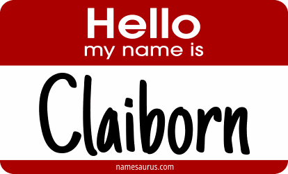 Hello my name is Claiborn png download