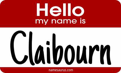 Hello my name is Claibourn png download