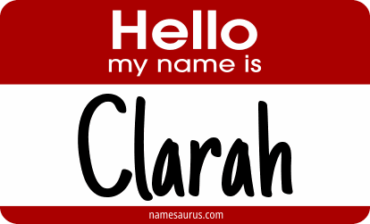 Hello my name is Clarah png download
