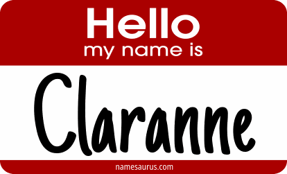 Hello my name is Claranne png download