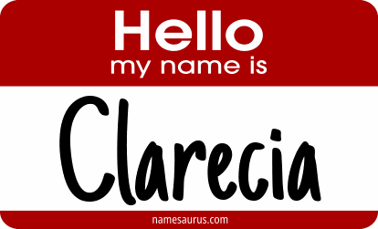 Hello my name is Clarecia png download
