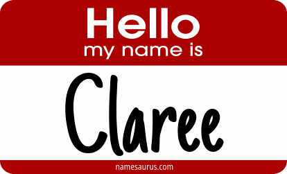 Hello my name is Claree png download