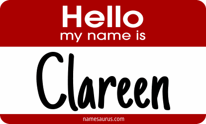 Hello my name is Clareen png download