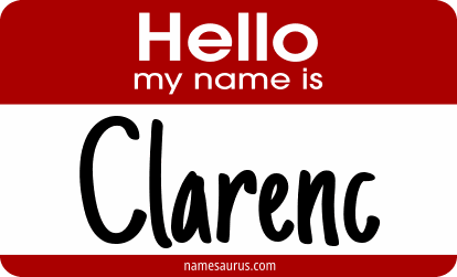 Hello my name is Clarenc png download