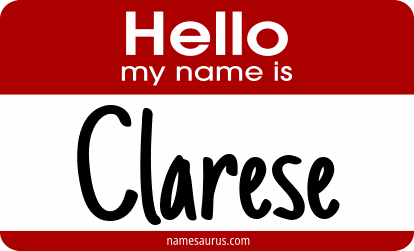 Hello my name is Clarese png download