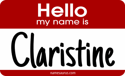 Hello my name is Claristine png download
