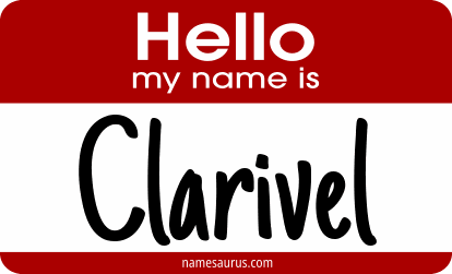 Hello my name is Clarivel png download