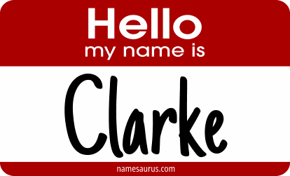 Hello my name is Clarke png download