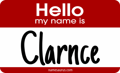 Hello my name is Clarnce png download