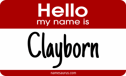 Hello my name is Clayborn png download