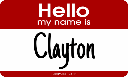 Hello my name is Clayton png download