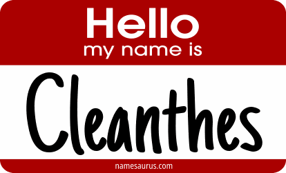 Hello my name is Cleanthes png download