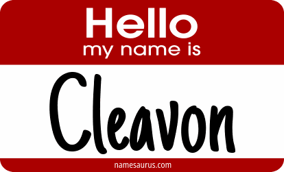 Hello my name is Cleavon png download