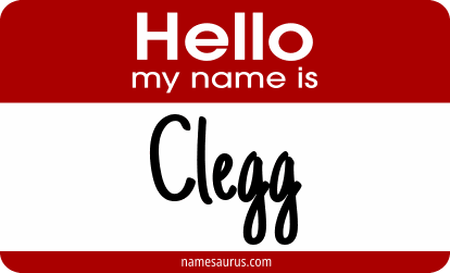 Hello my name is Clegg png download