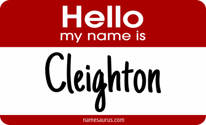 Hello my name is Cleighton png download