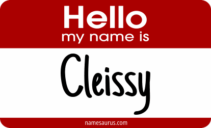 Hello my name is Cleissy png download