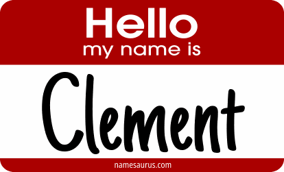Hello my name is Clement png download