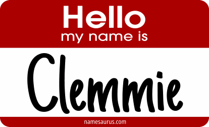 Hello my name is Clemmie png download