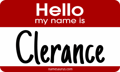 Hello my name is Clerance png download