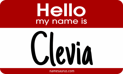 Hello my name is Clevia png download