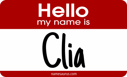 Hello my name is Clia png download