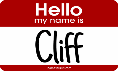 Hello my name is Cliff png download
