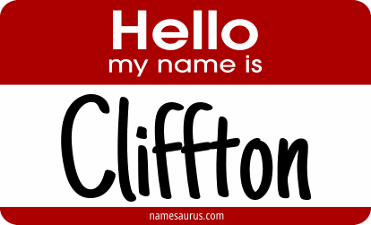 Hello my name is Cliffton png download