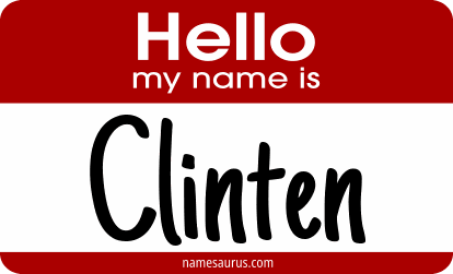 Hello my name is Clinten png download