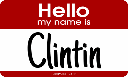 Hello my name is Clintin png download