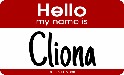 Hello my name is Cliona png download