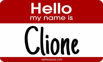 Hello my name is Clione png download