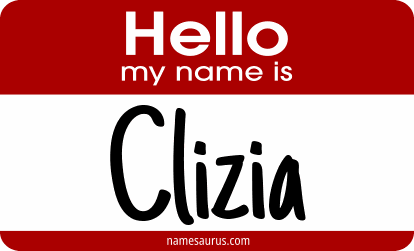 Hello my name is Clizia png download